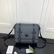 GUCCI Messenger Bag In GG Supreme 658542 Black - 1