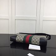 GUCCI GG Supreme Messenger Bag Coffee 474139  - 5