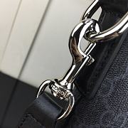 GUCCI GG Supreme Messenger Bag Black 474139  - 3