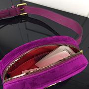 GUCCI GG Marmont Matelasse Belt Bag Purple 476434  - 5