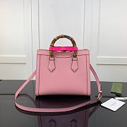 Gucci Diana small tote bag pink 660195 27cm - 5