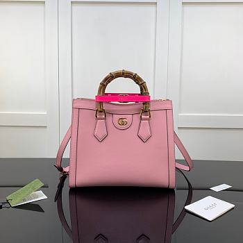 Gucci Diana small tote bag pink 660195 27cm