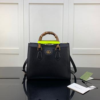 Gucci Diana small tote bag black 660195 27cm