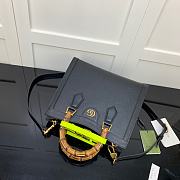 Gucci Diana small tote bag black 660195 27cm - 5