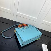Gucci Diana small tote bag blue 660195 27cm - 5