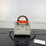 Gucci Diana mini tote bag white 665661 20cm - 1