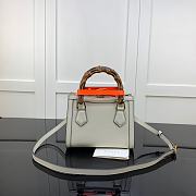 Gucci Diana mini tote bag white 665661 20cm - 5