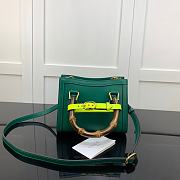 Gucci Diana mini tote bag green 665661 20cm - 3