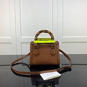 Gucci Diana mini tote bag brown 665661 20cm - 3
