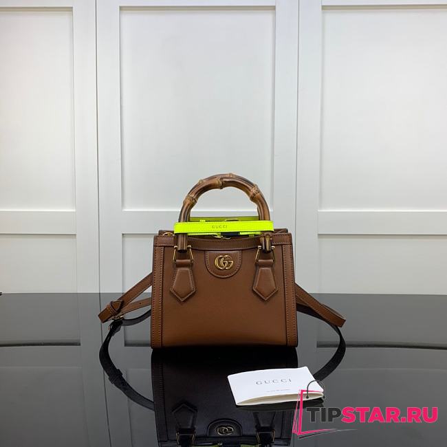 Gucci Diana mini tote bag brown 665661 20cm - 1