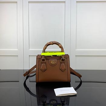 Gucci Diana mini tote bag brown 665661 20cm