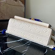 LV Vavin BB Monogram Empreinte Leather White M44550  - 2