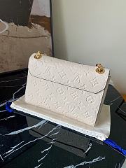 LV Vavin BB Monogram Empreinte Leather White M44550  - 6