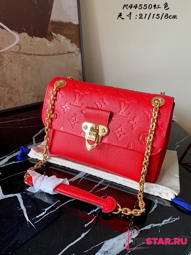 LV Vavin BB Monogram Empreinte Leather Red M44550  - 1