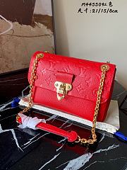 LV Vavin BB Monogram Empreinte Leather Red M44550  - 1