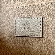 LV Cosmetic Pouch Monogram Empreinte Leather Beige M80502  - 2