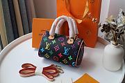 LV Mini Speedy Handbag Black M92645  - 2