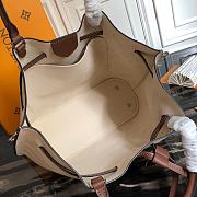 LV Handbag M54401 Leather Beige - 6