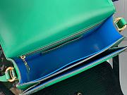 LV Pont 9 Cowhide Lizard Pattern M55948 Green - 2