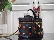 LV Game On Vanity PM Bag M57482 Black  - 4