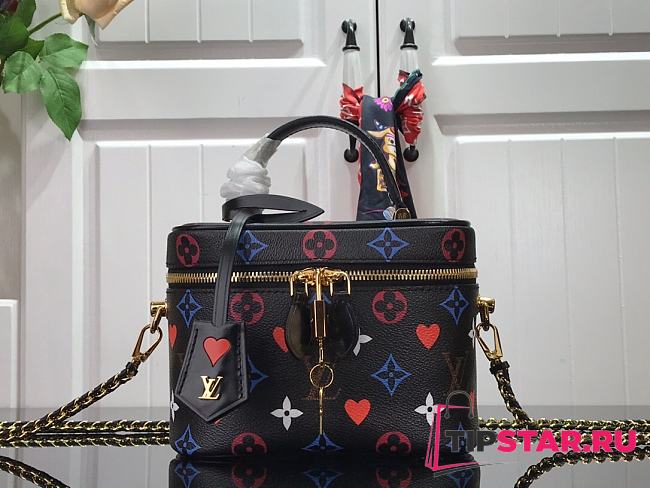 LV Game On Vanity PM Bag M57482 Black  - 1