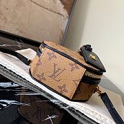 LV Mini Boite Chapeau Monogram Reverse in Brown - Small Leather M68276 - 4