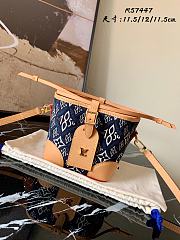 LV Since 1854 Noé Purse Nano Bucket Bag M57447 Blue - 1