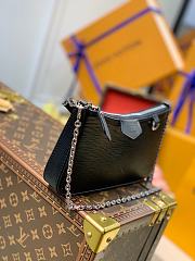 LV Epi Leather Easy Pouch on Strap Mini Bag M80471 Black - 6