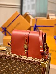 LV Rendez-Vous Leather Lock Bag Red M57744  - 1