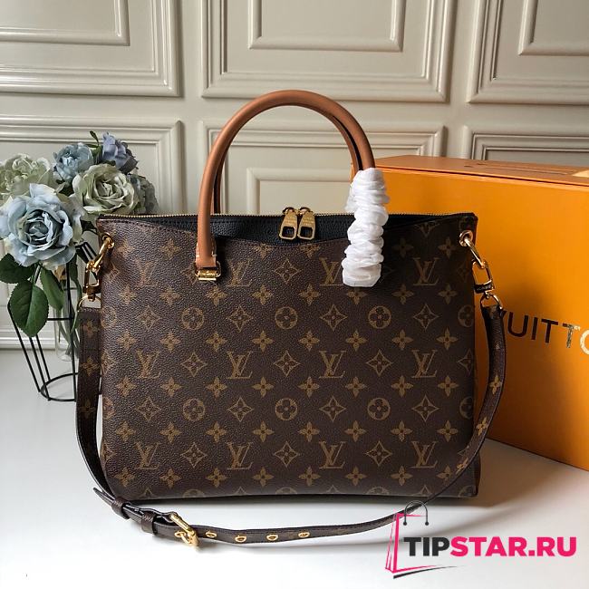 LV Palace 2 Way Tote Bag M40906 Black  - 1