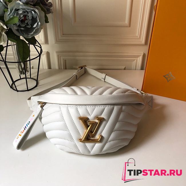 LV New Wave Bumbag/Belt Bag M53750 White  - 1