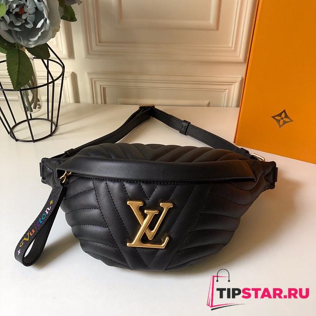 LV New Wave Bumbag/Belt Bag M53750 Black - 1