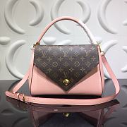 LV Monogram Canvas DOUBLE V M54440 Pink  - 5