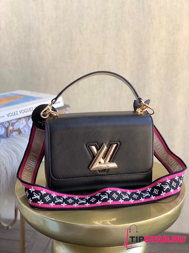 LV Twist MM Bag in Epi Leather M57050 Black - 1