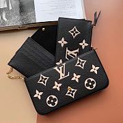 LV Felicie Pochette Monogram Empreinte M69977 Black  - 4