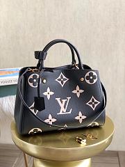 LV Crafty Montaigne MM M41048 Black - 1