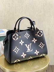 LV Crafty Montaigne MM M41048 Black - 4