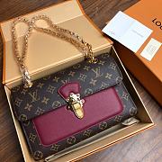 LV Victoire Monogram Canvas M41732 Purple  - 1