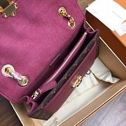 LV Victoire Monogram Canvas M41732 Purple  - 5