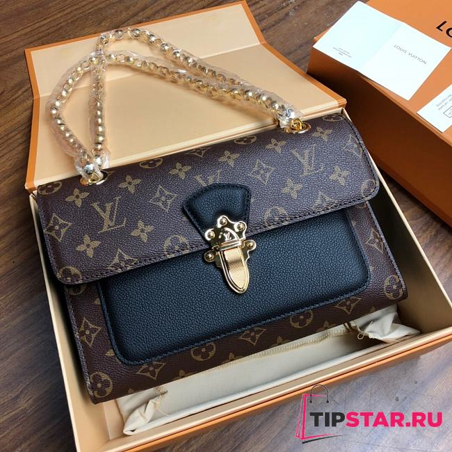 LV Victoire Monogram Canvas M41730 Black  - 1