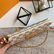 LV Eva Clutch Damier Azur Canvas N55214  - 3