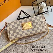 LV Eva Clutch Damier Azur Canvas N55214  - 1