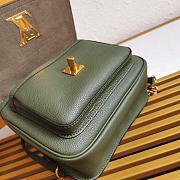 LV Lockme Chain Bag Leather in Dark Green M57073 - 2