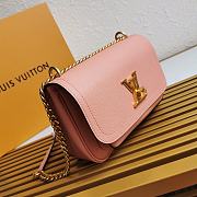 LV Lockme Chain Bag Leather in Pink M57073  - 5