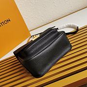 LV Lockme Chain Bag Leather in Black M57073  - 6