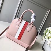 LV Alma Handbag M40302 Pink/Webbing  - 5