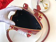 LV Neo Alma BB Monogram Empreinte Leather in Red M44829  - 4