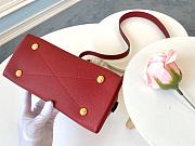 LV Neo Alma BB Monogram Empreinte Leather in Red M44829  - 5