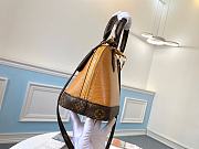 LV Alma BB Bag in Brown Epi Leather and Monogram M40302  - 2