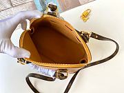 LV Alma BB Bag in Brown Epi Leather and Monogram M40302  - 4